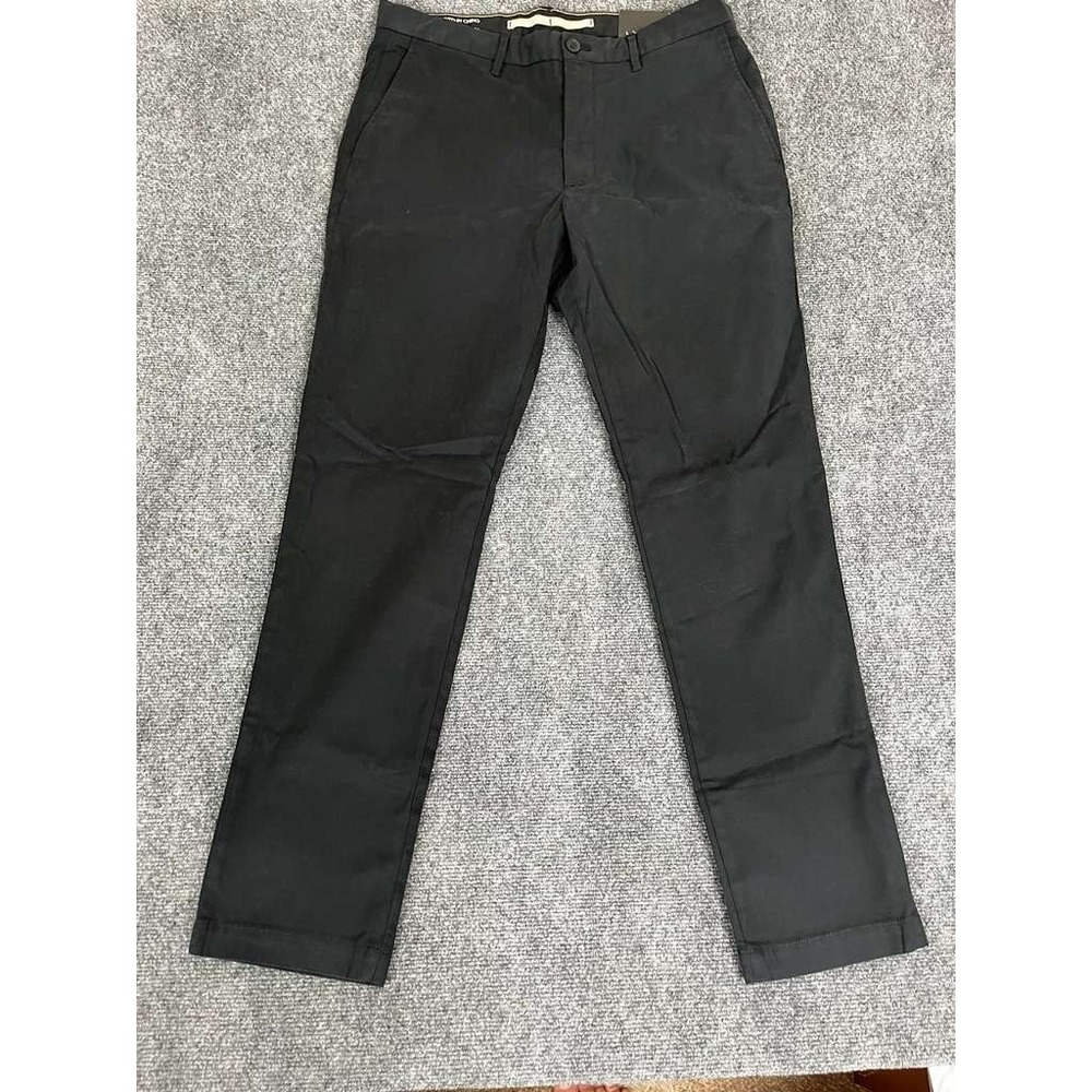 NWT Banana Republic Lived-In Slim Fit Chinos 34/32 Black